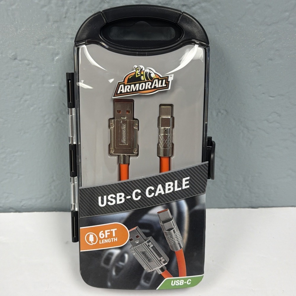 Armor All USB-C Cable Charger USB Apple Android All Devices